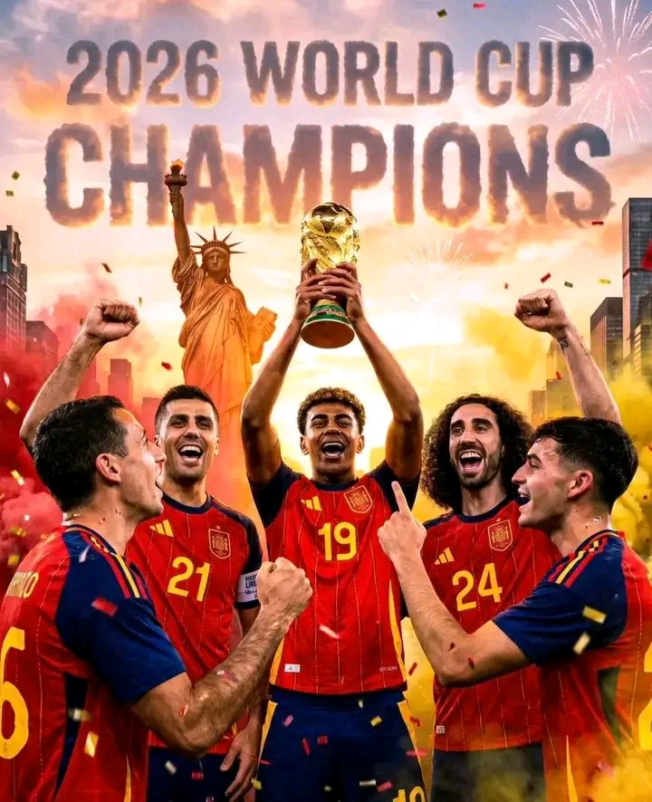 Ƙasar Spain ta lashe gasar cin kofin duniya ta 2026