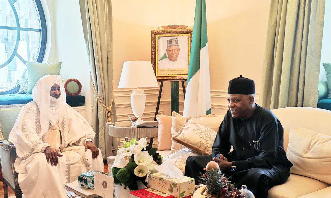 Sarkin Kano Sanusi, ya yi ganawa ta musamman da Mataimakin shugaban Najeriya a Amurka.