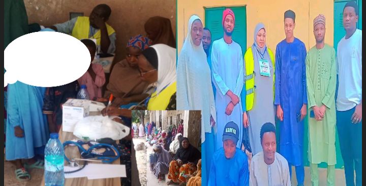 Ƙungiyar Matasa Musulmi ta ɗauki nauyin duba marasa lafiya 300, tare da basu magunguna kyauta a Kano.